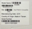 Adt OC845 1080P Wireless Outdoor Security Camera White Color. Fixed Price $80.00.
