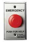 Alarm Controls Assa Abloy Emergency IP65 Push Button PBL-1-1-L3 Stainless Steel. Fixed Price $50.00.