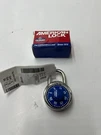 Qty 3 American Combination Padlock A400K, 416 Stainless Steel. Fixed Price $18.97.