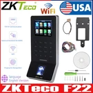 Zkteco F22 Biometric Fingerprint Reader Time Clock Access Control Wifi Id Adms. Fixed Price $137.00.