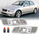 Depo Clear Lens Front Bumper Side Marker Light With Amber Bulbs Compatible Wi.... Fixed Price $34.18.