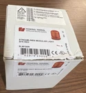 Federal Signal Warning Light: Red, Led, SLM100R. Fixed Price $200.00.