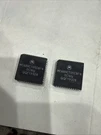 Lot Of 2 MC68HC705C8FN Motorola 8-BIT Mcu PLCC-44 Family Nos. Fixed Price $39.99.