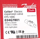 1PC- Danfoss 034G7801 Electric Expansion Valve, Ets 100C, 1/8 In- Brand New. Fixed Price $590.00.