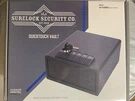 New Surelock Security Handgun Safe Quick Access Digital Key Model QTV100D. Fixed Price $59.99.