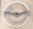 1955 1956 Mercury Steering Wheel W/ Horn Original Accessory. Fixed Price $2995.00.