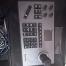 Tenveo Joystick Keypad Zoom Remote Control Silver Black Security Camera. Fixed Price $140.00.