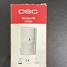 Dsc WS4904 Wireless Pir Indoor Motion Detector Sensor, White. Fixed Price $20.00.