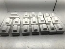 Lot Of 19 Visonic MCT-320 Sma Wireless Miniature Magnetic Contact And MCT-302. Fixed Price $139.99.
