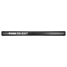 Securitron Tsb-bk Touch Sense 36 Black Anodized Bar. Fixed Price $275.00.