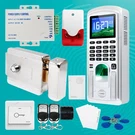 Fingerprint And Rfid Card Door Access Control System With Lock + Siren. Fixed Price $263.92.