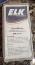Voice Driver Module ELK-110 New Open Box. Fixed Price $40.00.