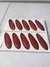 Ge Interlogix Alliance AL-1661 Card Reader Cover Red (10 Pieces). Fixed Price $23.37.