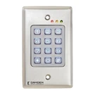Weather Vandal Resistant Tri-brid Keypad, Stainless Steel, Camden CM-120W-V2. Fixed Price $272.24.