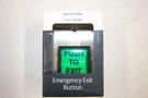 Securitron Assa Abloy Emergency Exit Push Button Green "new". Fixed Price $50.00.