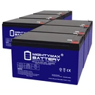 Mighty Max 12V 12AH Gel F2 Battery Compatible With Secutron MR-2900 6 Pack. Fixed Price $179.99.