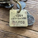 1957 Chevrolet Napco Solid Brass Key Fob Chevy Truck C-10 Gmc. Fixed Price $14.95.