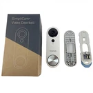 Simplisafe Wired Wi-fi Video Doorbell Pro 1080P Hd Smart Security Camera White. Fixed Price $67.68.
