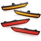 Ndrush Front Amber Led Lights Rear Red Bumper Lamps Re.... Fixed Price $87.89.