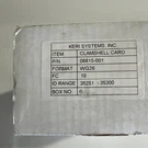 50 Keri Systems Clamshell Card 06815-001 Format WG26 Fc 10 Id Range 35251-35300. Fixed Price $50.00.