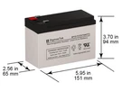 Napco GEM-P816 (12V 7AH) Sigmastek Battery Replacement. Fixed Price $19.49.