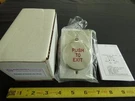 Pneumatic Exit Button By Dortronics With Led R5286-P23DAXE1RXL. Fixed Price $172.50.
