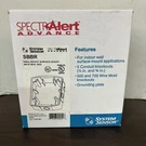 System Sensor Spectralert Sbbr Red Advance Surface Mount Back Box. Fixed Price $6.00.