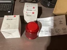 Lot Of 2 Federal Signal SLM100R Sfr Red (new In Box) Needs Base. Fixed Price $80.00.