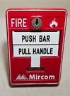 Mircom MS-710ADU Rusty Pull Station. Fixed Price $54.00.
