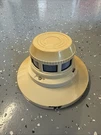 (1) Notifier SDX-551 Photoelectric Smoke Detector/w BX-501 Bases (yellowed). Fixed Price $24.99.