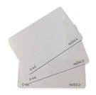50 Pcs 26 Bit Proximity CR80 Weigand Blank Printable Swipe Cards.... Fixed Price $61.99.