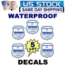 Brinks Home Adt Security Monitoring System Alarm Decals Warning Window Stickers. Fixed Price $6.95.