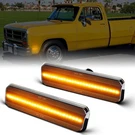 Led Front Side Marker Lights Compatible With Dodge Ram Truck 1972-1993 D100 D.... Fixed Price $72.99.
