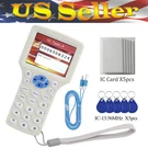 10 Frequency Copy Encrypted Nfc Smart Card Rfid Copier Id/ic Reader Writer Usa. Fixed Price $26.83.