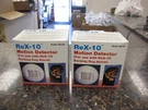 Pair Of REX-10 DM10A Motion Detectors Barking Dog Alarm New. Fixed Price $44.99.