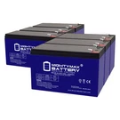 Mighty Max 12V 7AH Gel F1 Replaces Ademco 5110XM Fire Alarm System - 6 Pack. Fixed Price $119.99.
