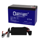 Mighty Max 12V 9AH Gel F2 Battery Compatible With Altronix AL125ULP + Chargr. Fixed Price $44.99.