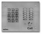 Viking Electronics K-1700-3 Handsfree Phone W/ Key Pad Stainless. Fixed Price $444.13.