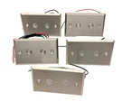 Lot Of 5, Dortronics 7201XL2-H Red And Green Door Status Indicator. Fixed Price $103.51.
