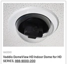 Vaddio Domeview Hd Indoor For Series, 998-9000-200 New Open Box. Fixed Price $149.99.