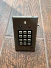Corby 7020 Numeric Keypad Panel Single-gang Led Indicators For Security System. Fixed Price $39.95.