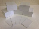 500 X White Composite Pvc 60/40 CR80 .30 Mil Credit Card Size For Id Printer. Fixed Price $199.99.