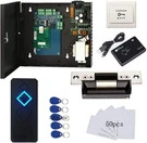 Electric Strike Lock Single Door Tcp Ip Access Control Rfid Reader Kit 110V App. Fixed Price $369.99.